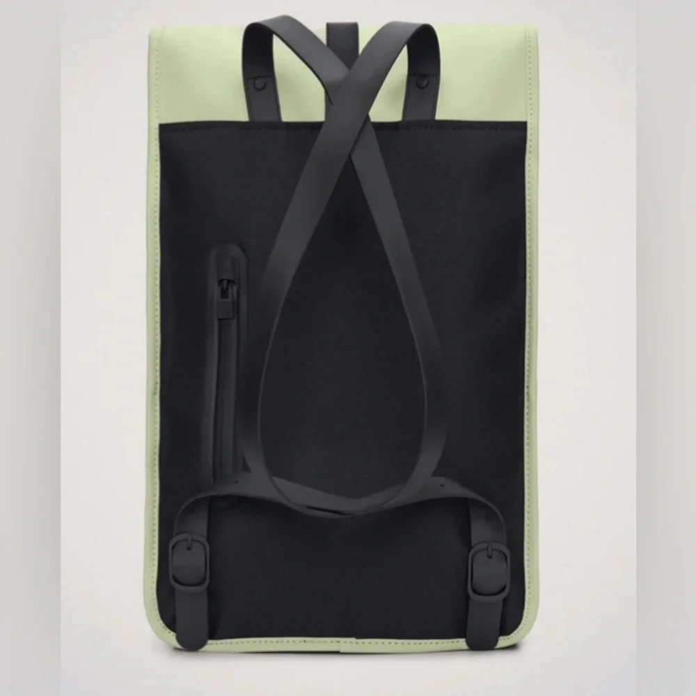 Rains backpack silhouette